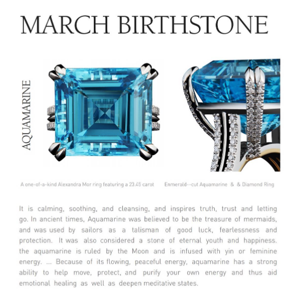 
                  
                    Private Collection Emerald-Cut Aquamarine & Diamond Ring
                  
                