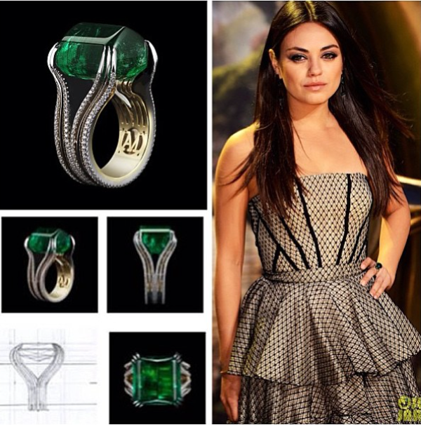 
                  
                    Private Collection Emerald-Cut Aquamarine & Diamond Ring
                  
                