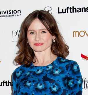 
            
                Load image into Gallery viewer, Emily Mortimer As Seen Wearing Platinum Signature Diamond Snowflake Dangling Earrings - Alexandra Mor online
            
        