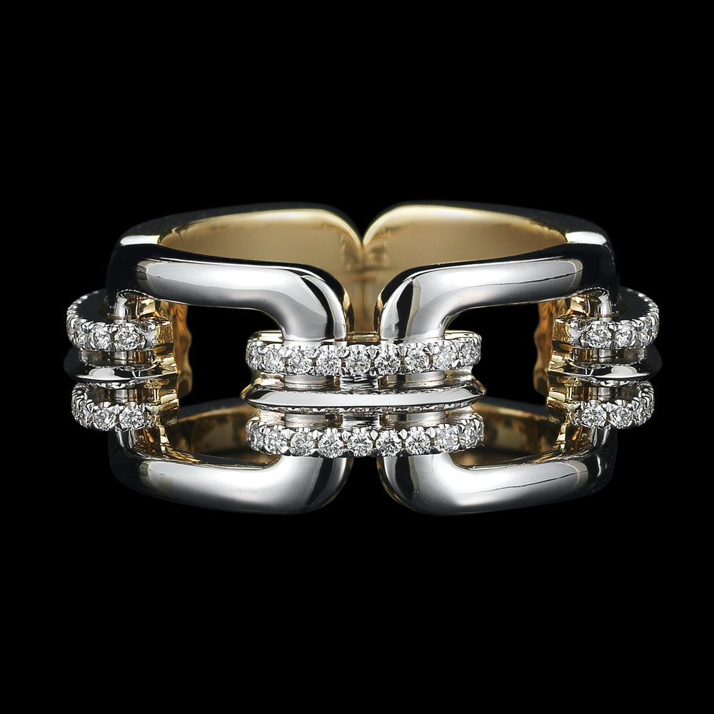 
                  
                    Flexible Chain-Link & Diamond Ring
                  
                