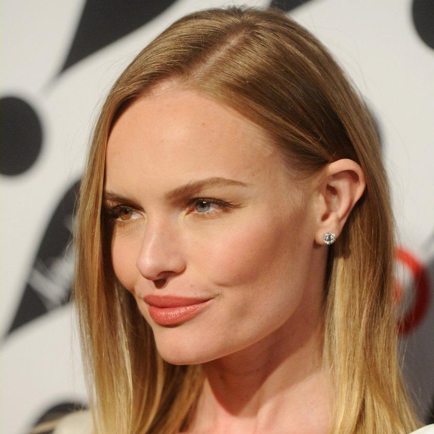 
            
                Load image into Gallery viewer, Kate Bosworth As Seen Wearing Round Diamond Studs with Diamond Earring Jackets - Alexandra Mor online
            
        