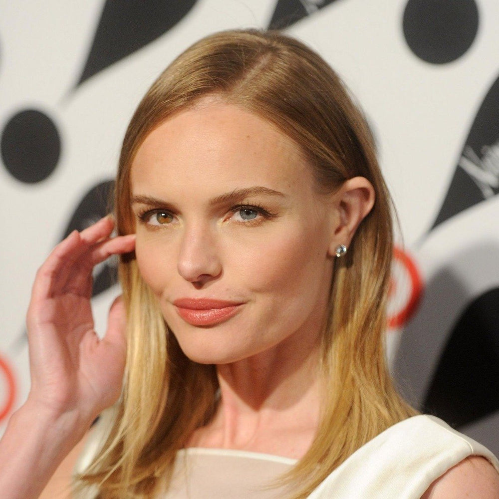 Kate Bosworth As Seen Wearing Round Diamond Studs with Diamond Earring Jackets - Alexandra Mor online