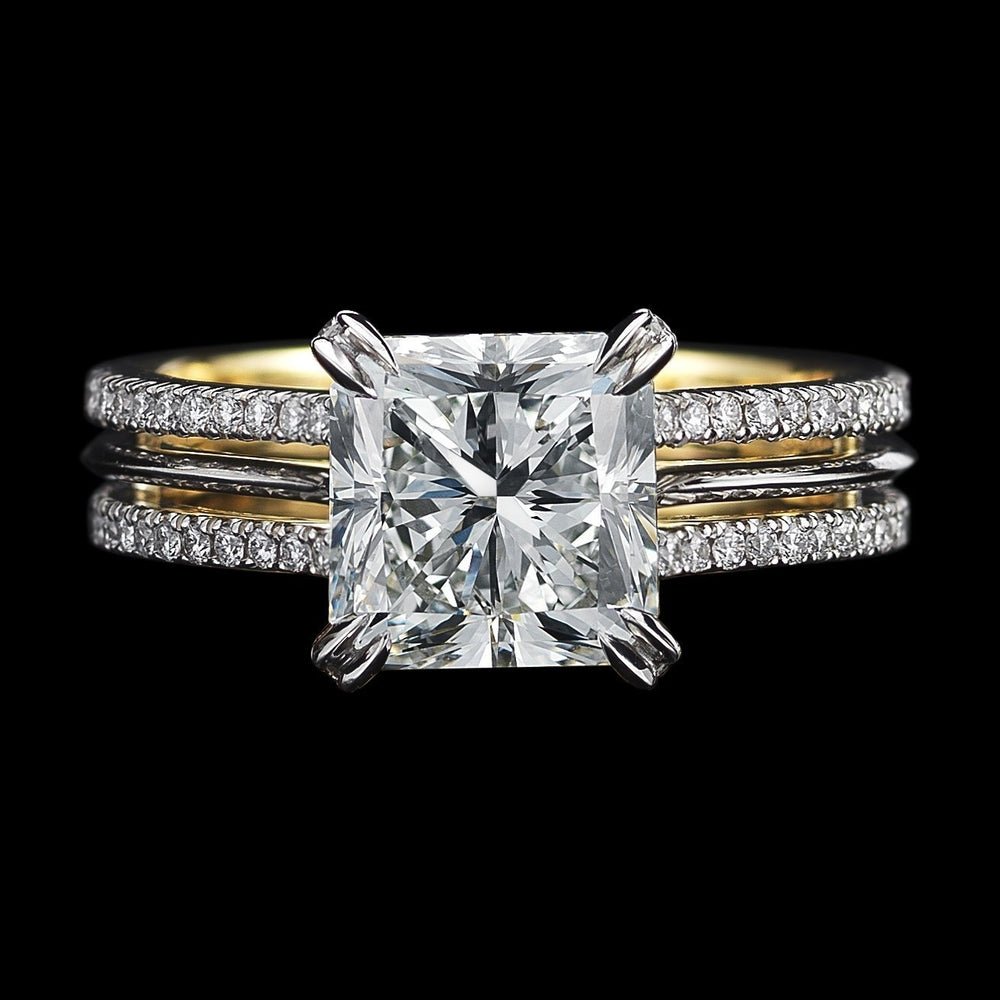 Radiant-Cut Diamond Ring - Alexandra Mor online