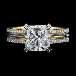 Radiant-Cut Diamond Ring - Alexandra Mor online