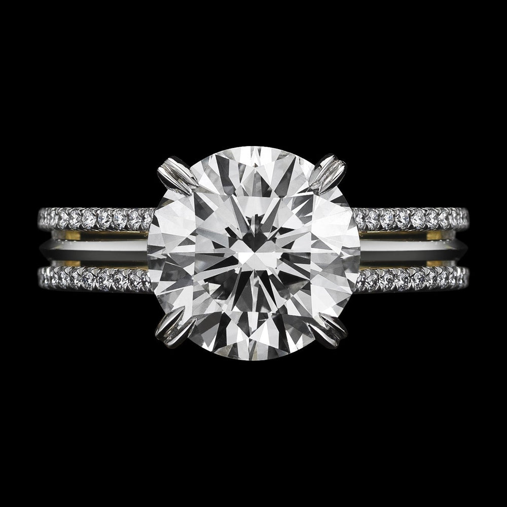 Diamond Ring Round Brilliant-Cut - Alexandra Mor online