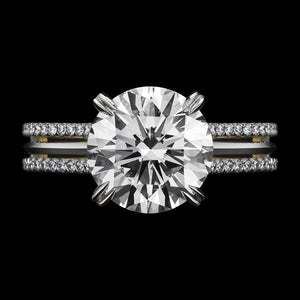 
            
                Load image into Gallery viewer, Diamond Ring Round Brilliant-Cut - Alexandra Mor online
            
        