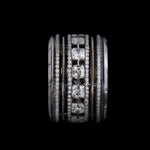 Platinum Signature Asscher-Cut Diamond Wide Eternity Band Ring - Alexandra Mor online