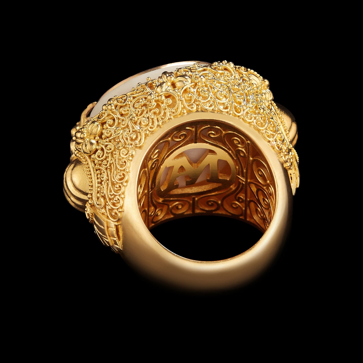 Effy Safari 14K Rose Gold Multi Sapphire Peacock Ring – effyjewelry.com